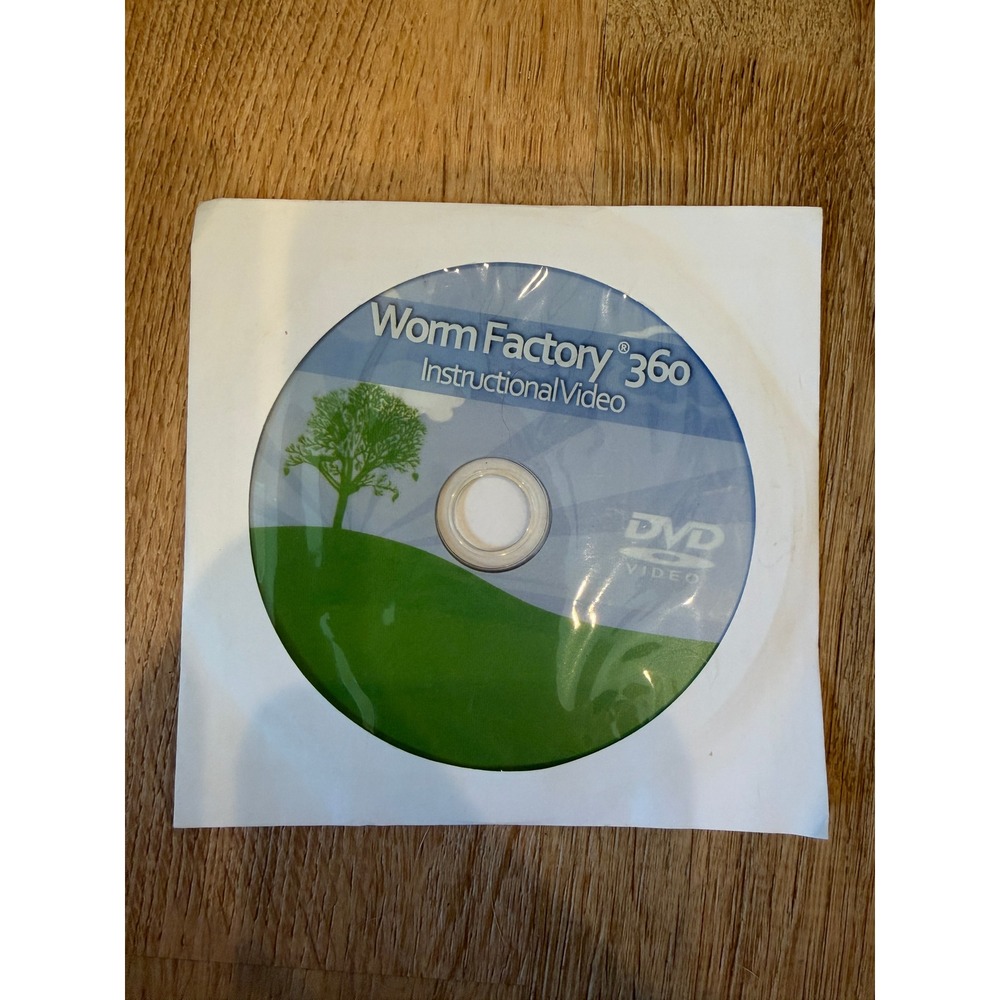 Worm Factory 360 Instructional Video DVD Vermicomposting Composting Tutorial